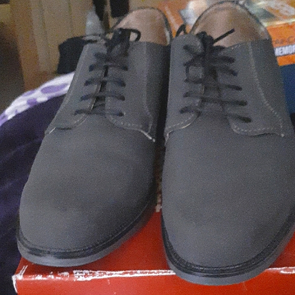 Dexter 🆕 Gray Lace-Up Dress Shoes